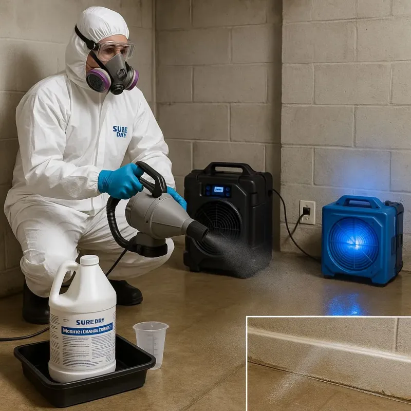 Sanitization and Odor Removal process in Contra Costa County, CA